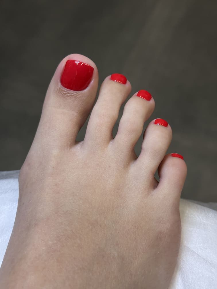 Результат ученика — эстетика в педикюре 2