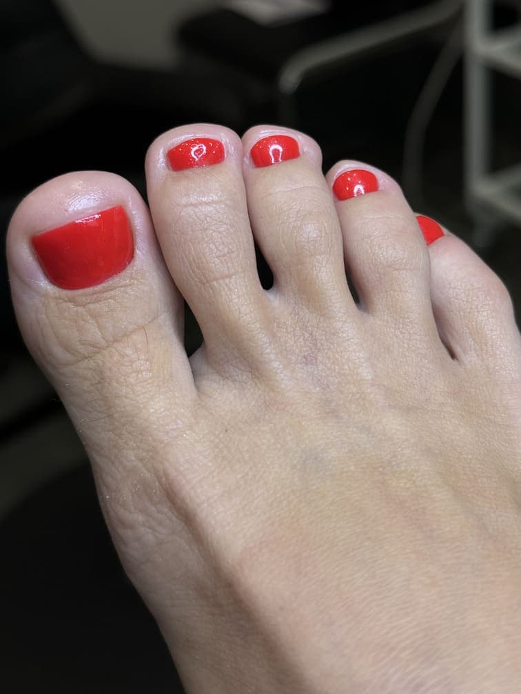 Результат ученика — эстетика в педикюре 4