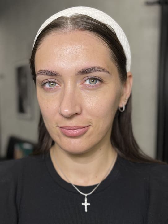 Результат ученика по бровям 5