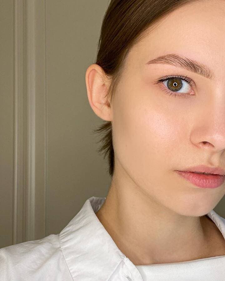 Результат ученика по бровям 2