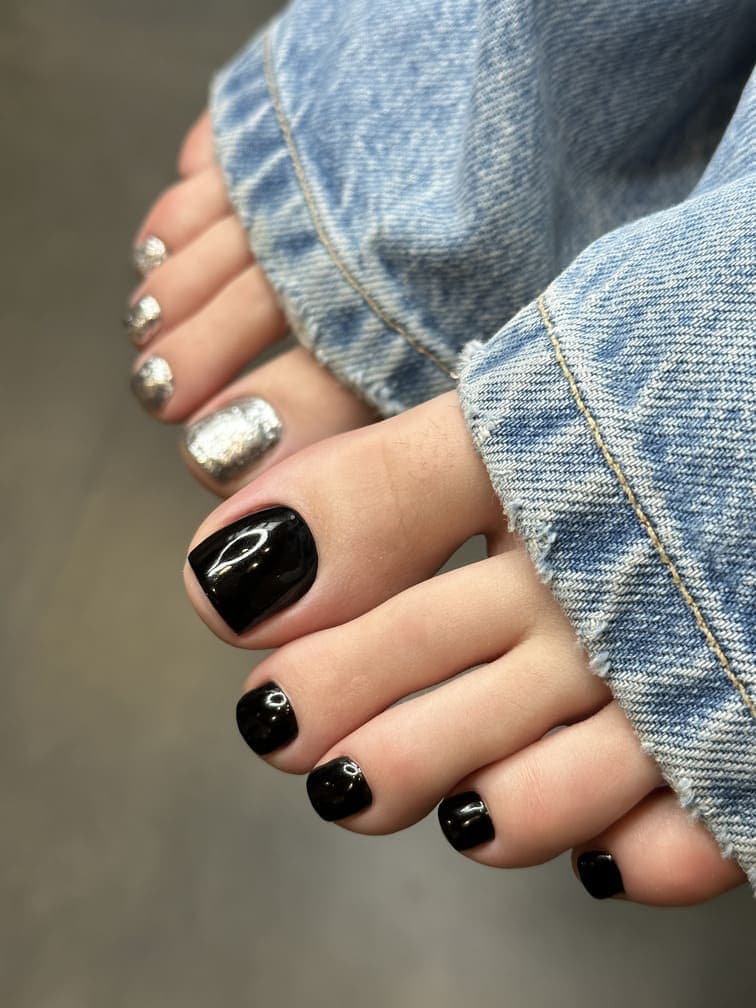 Результат ученика — педикюр 4