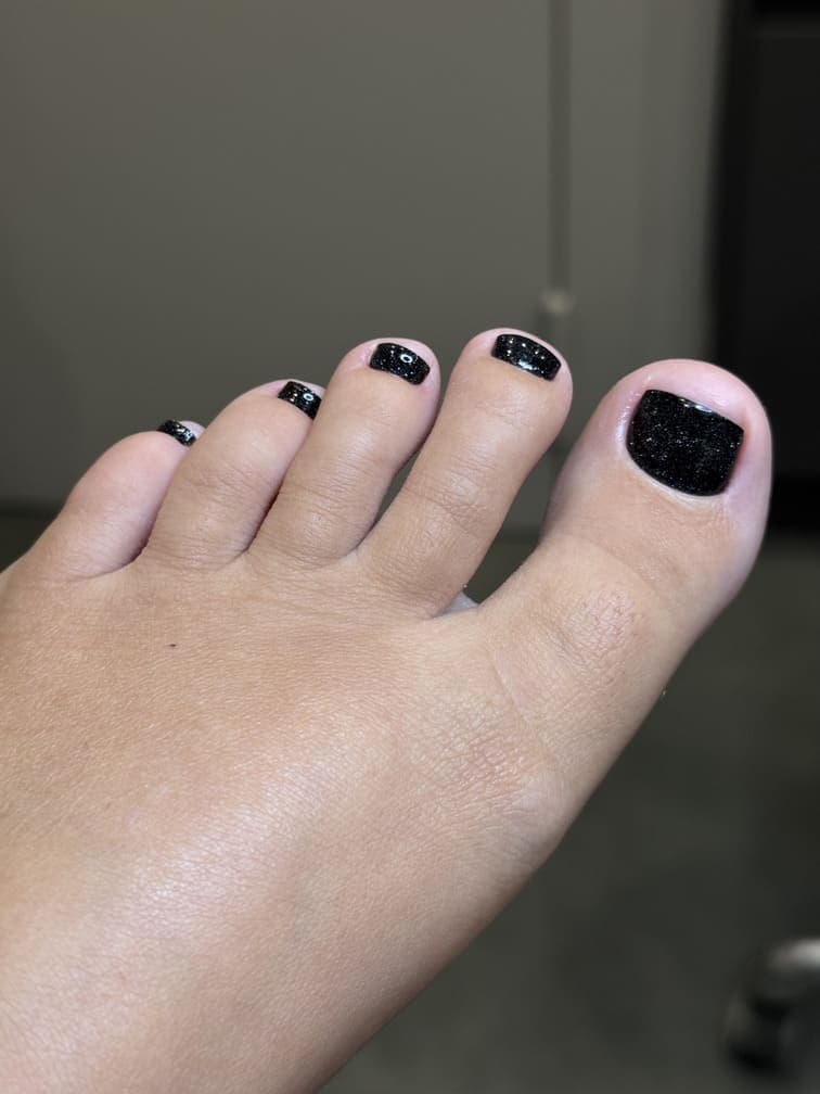 Результат ученика — педикюр 6